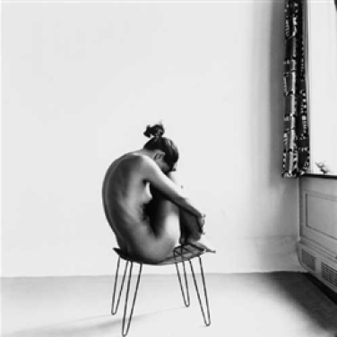 © 1954 Fritz Henle - Nude, Study on Metal Chair, St. Croix, USVI